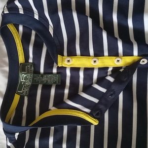 Lauren Ralph Lauren Striped Henley Shirt